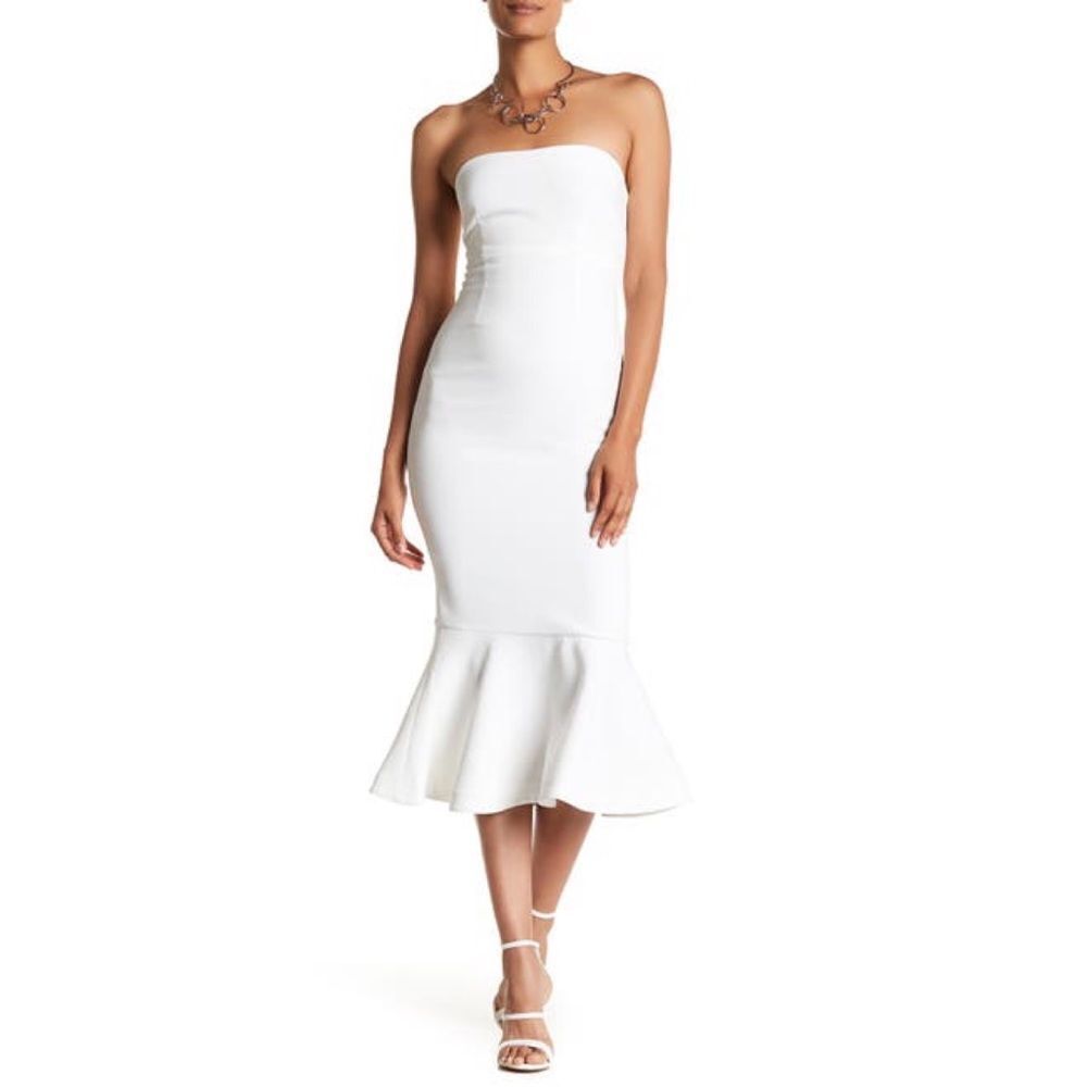 Cinq a Sept Luna Dress in Ivory US0